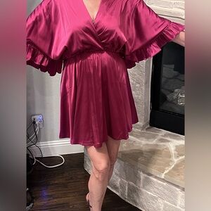 Colletta The Co-op Mini Satin Dress